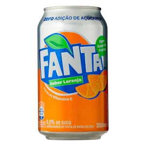 Fanta Laranja Zero - Lata